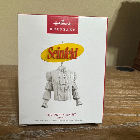 Hallmark Keepsake Ornament 2022 Seinfeld The Puffy Shirt Christmas New - Picture 1 of 4